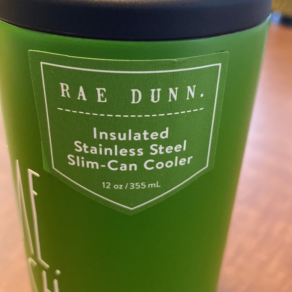 New Rae Dunn Kiss Me I’m Irish stainless steel insulated slim can cooler - Picture 2 of 4
